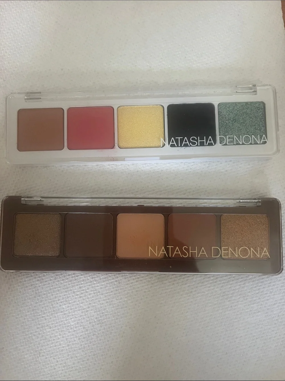 Natasha Denona Jubilee and Alloy Eyeshadow Palettes
